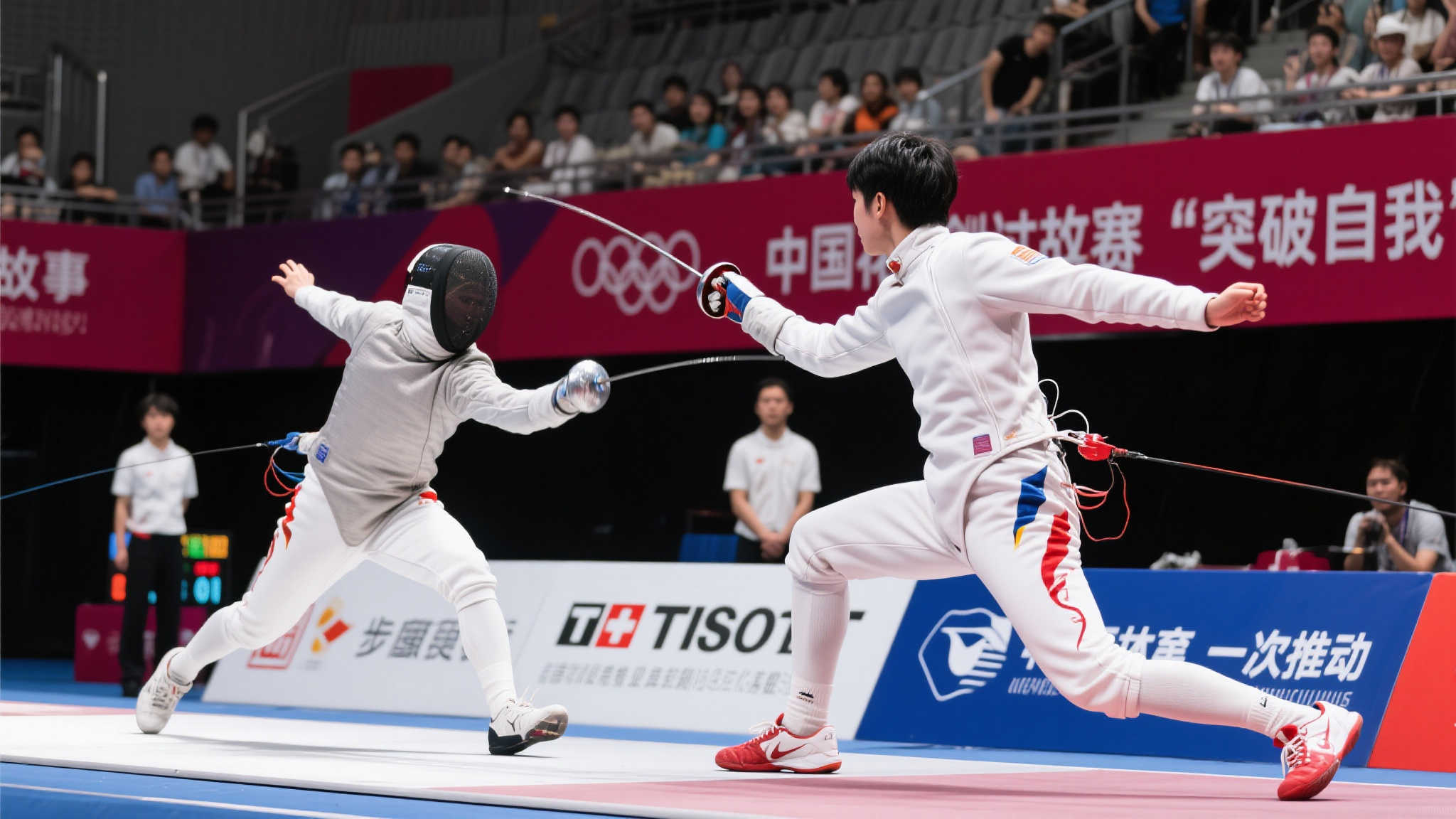 中国花剑新星超越极限赢得自信 中国花剑新星超越极限赢得自信